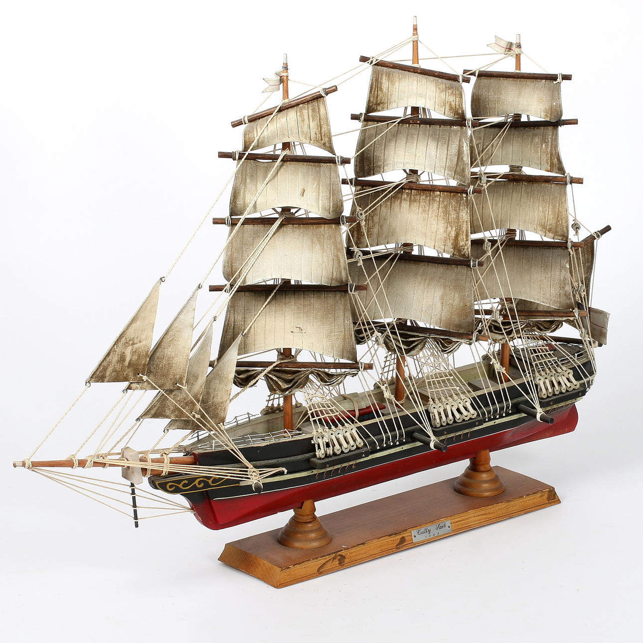 MODELO DE BARCO, madera, "Cutty Sark" 1900s.