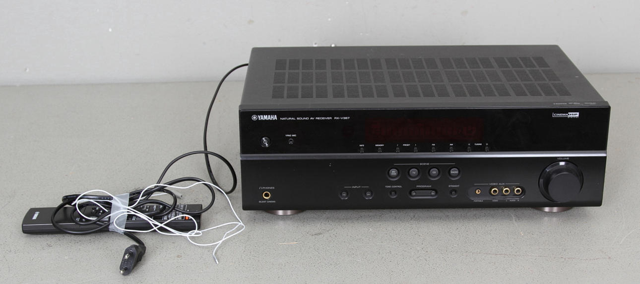 RECIEVER, RX-V367, Yamaha.