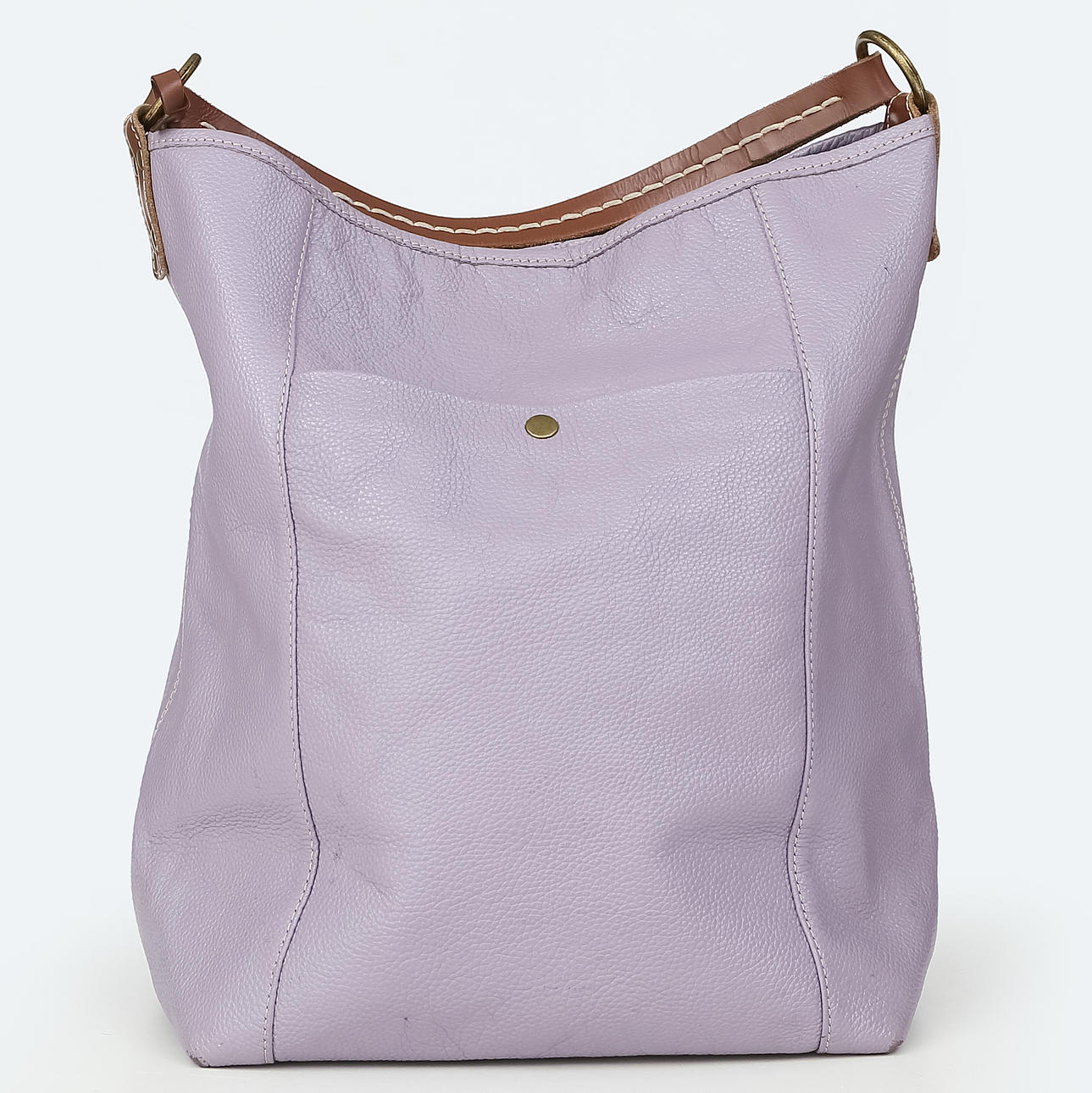 BAG, signed CEANNIS, leather, 1900s.