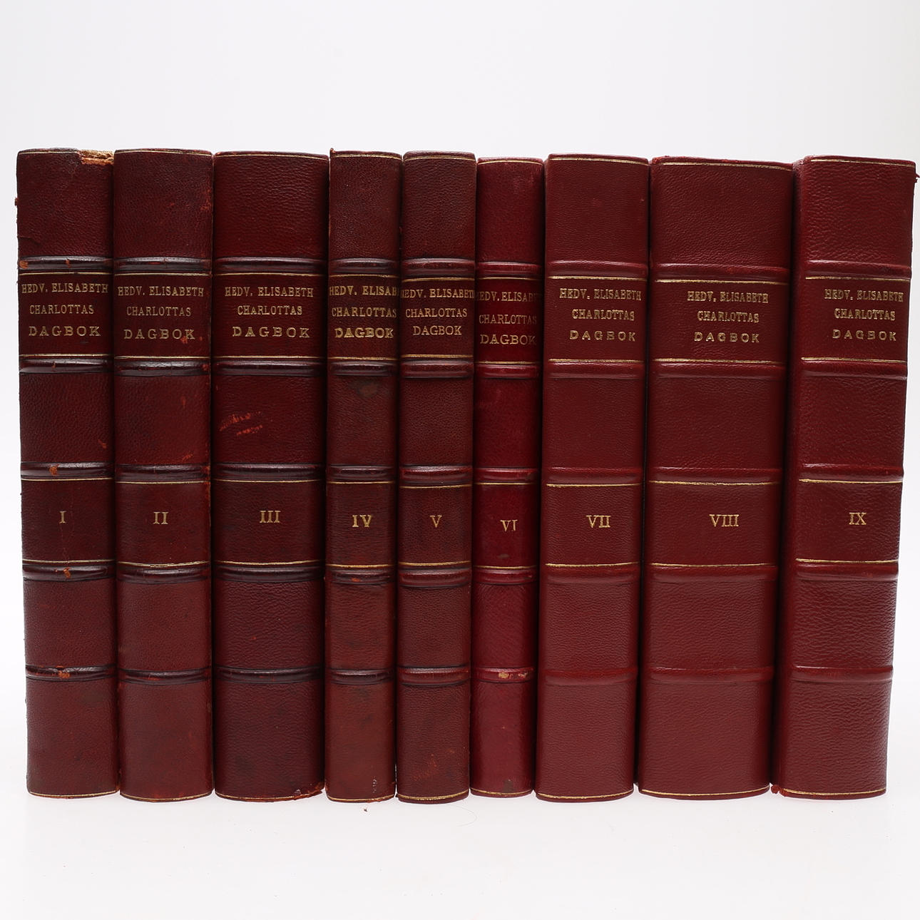 HEDVIG ELISABETH CHARLOTTA'S DAGBOG, KOMPLET.