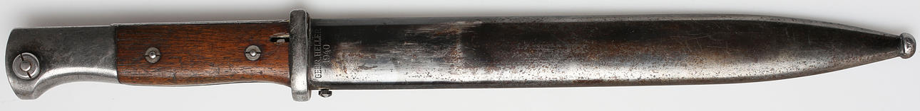 BAJONETT, nummer 6438, Gebr Heller, Tyskland, 1940.