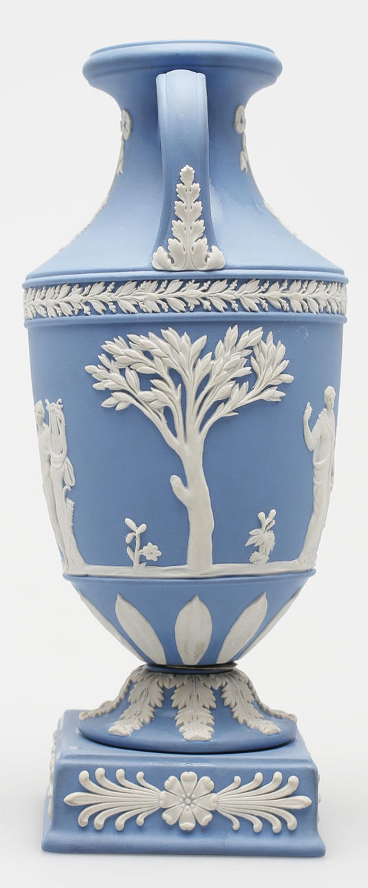 PORSLIN, 4 delar, jasper ware, Wedgewood, England.