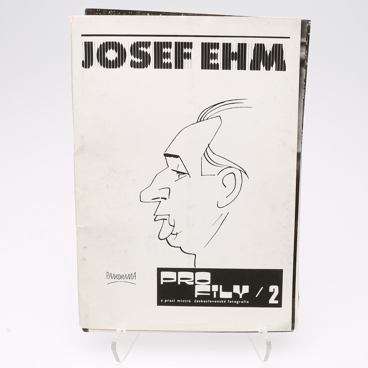 PHOTOGRAPHY. JOSEF EHM WITH A WONDERFUL PORTRAIT BY JOSEF SUDEK.
