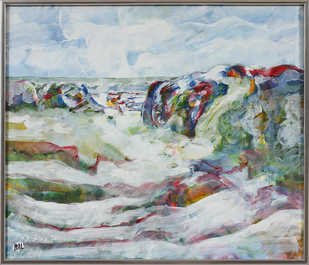 BENGT ARNE LINDEROS. Olja på duk, signerad.