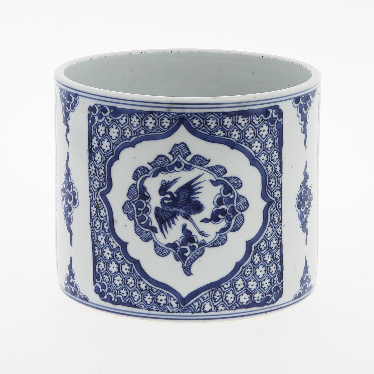 PENSELSTÄLL, porslin, Kina Guangxu (1875-1908).