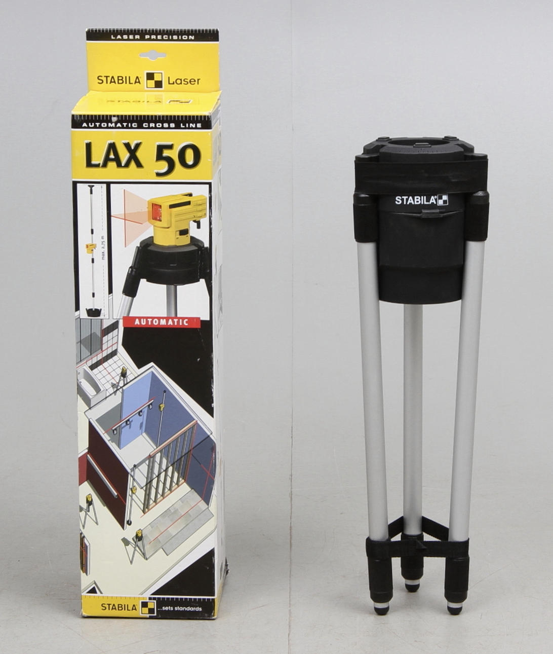 LASERPASS, Stabila lax 50.