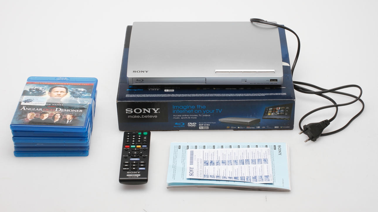 BLUERAYSPELARE, bpd-s186, Sony.