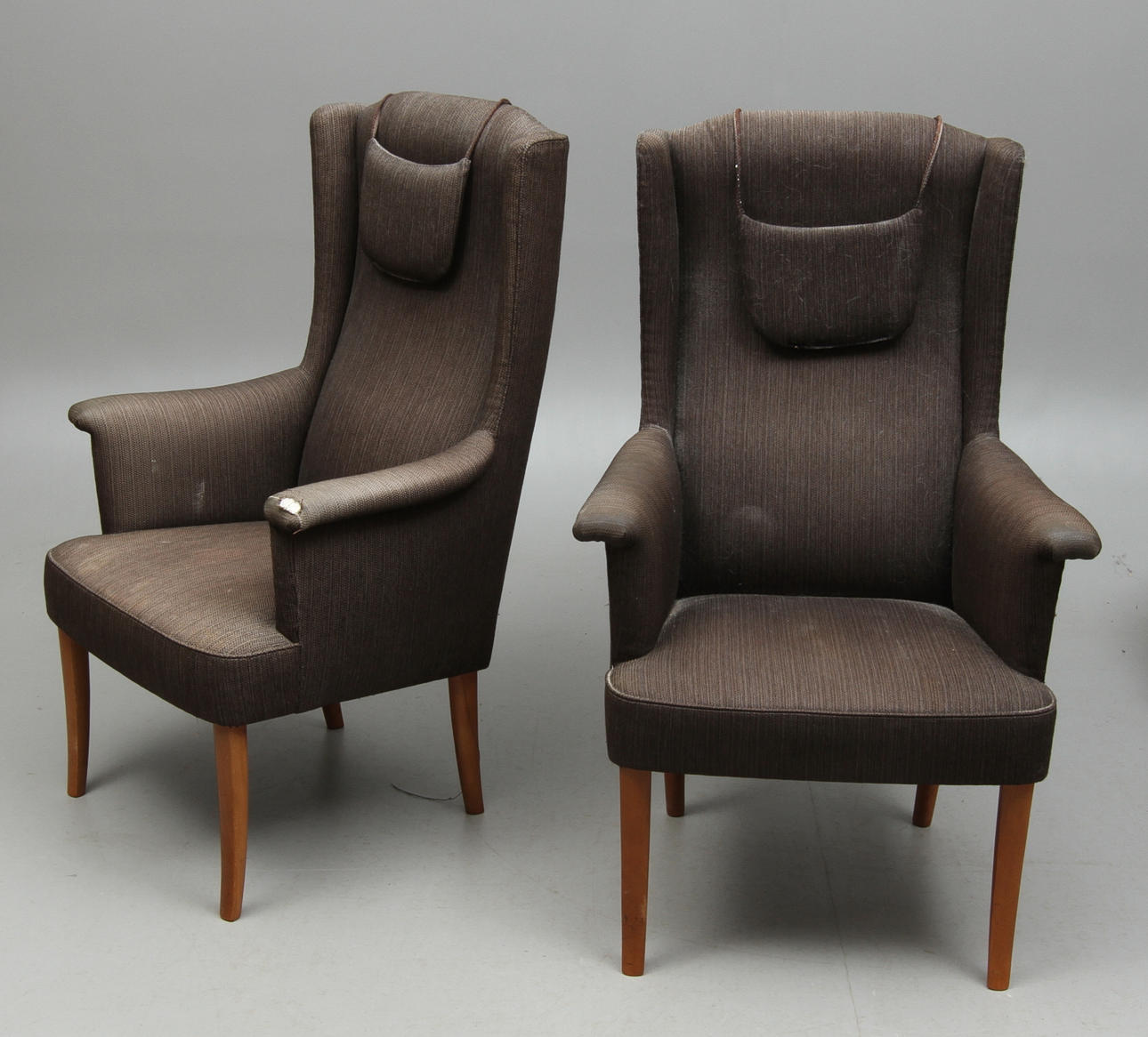 FÅTÖLJER, ett par, "Ane", design Carl Malmsten.