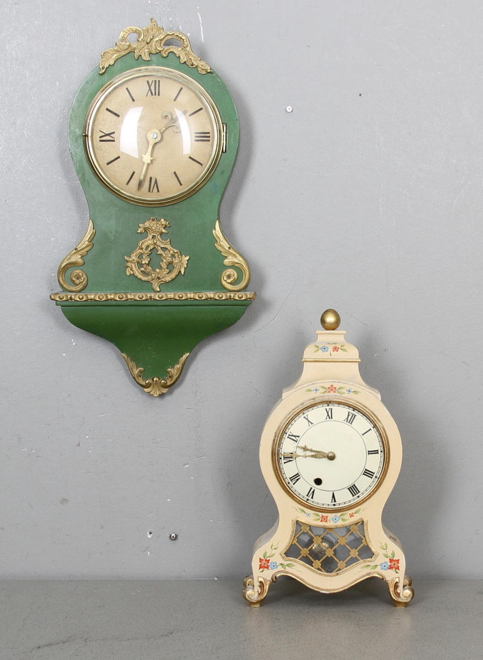 BORDSUR samt KONSOLUR, rokokostil, 1900-tal.