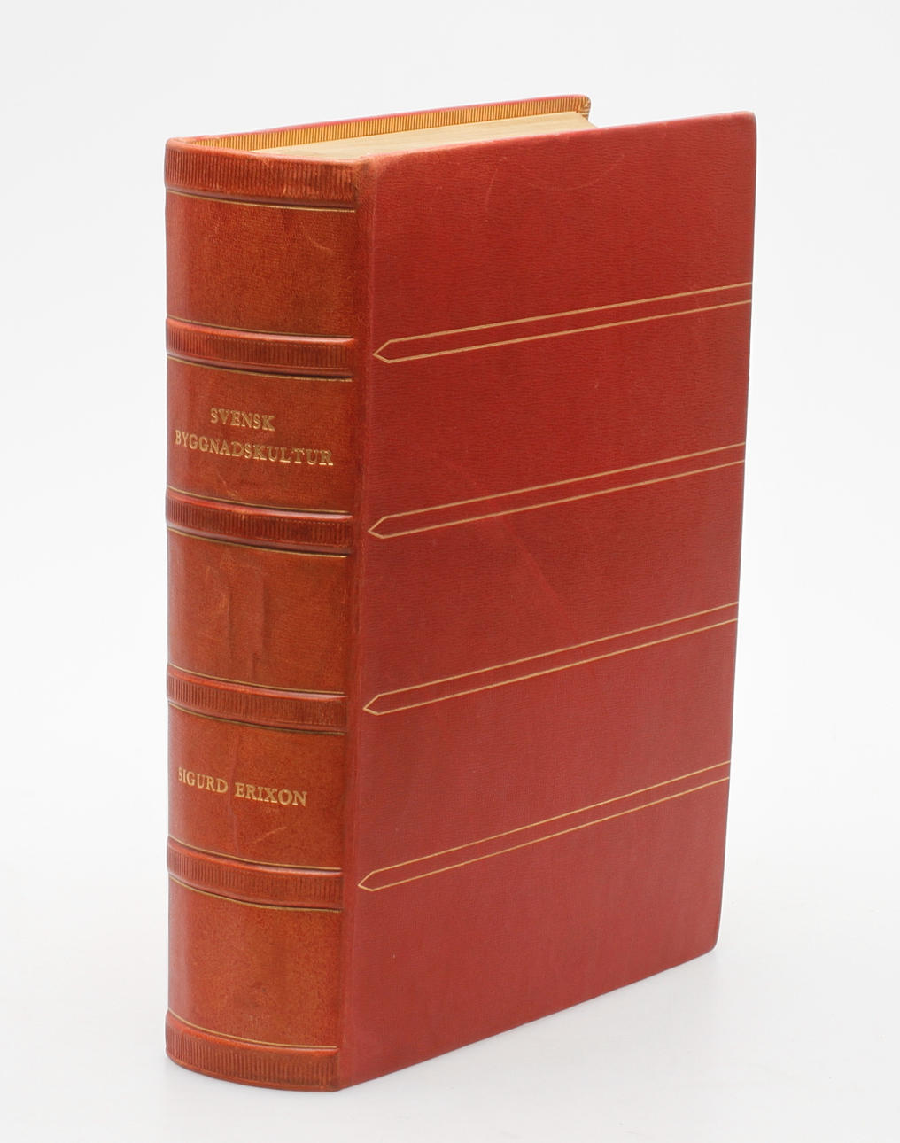 BOK, "Svensk byggnadskultur" av Sigurd Erixon, Stockholm 1947.