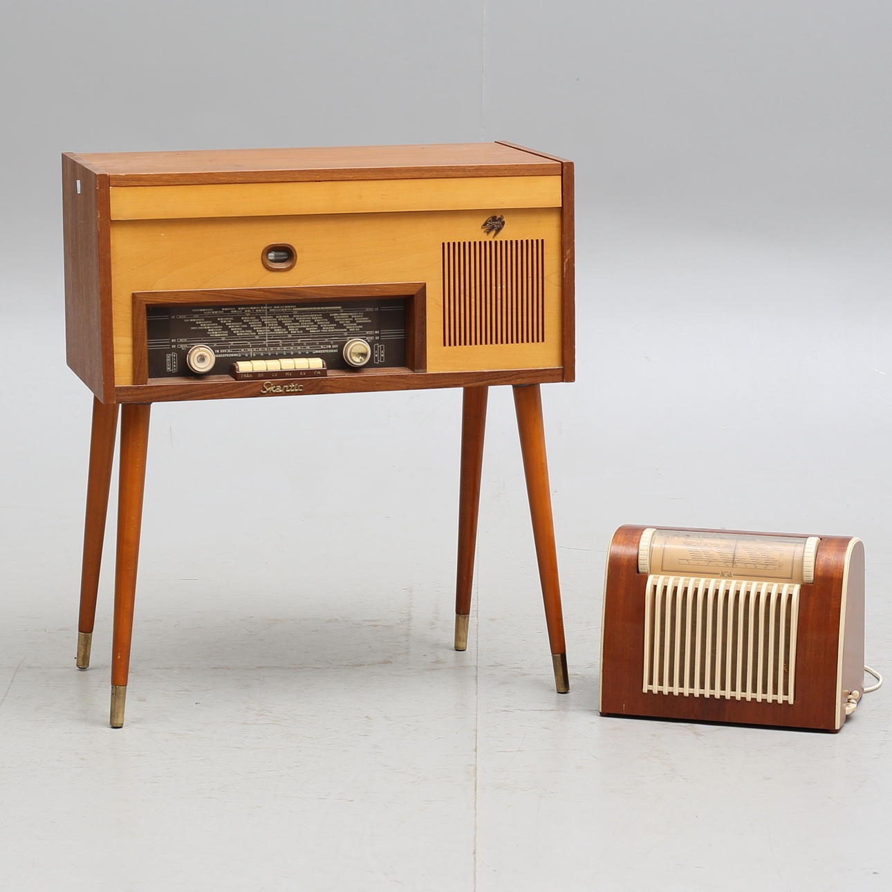 RADIOGRAMMOFON, Scantic, samt RADIO, AGA.