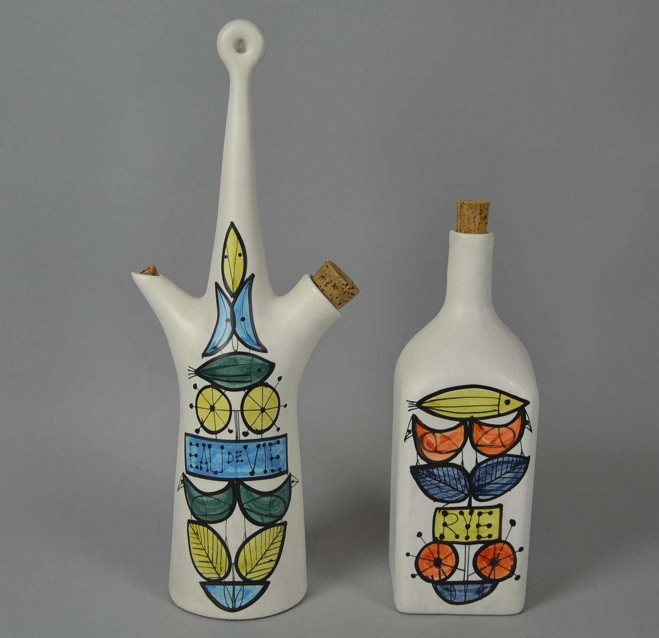 ROGER CAPRON. VINEGAR AND OIL, CAPRON VALLAURIS.