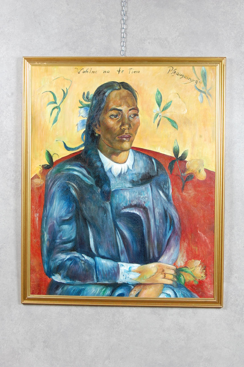 PAUL GAUGUIN. REPLIK. olja på duk.