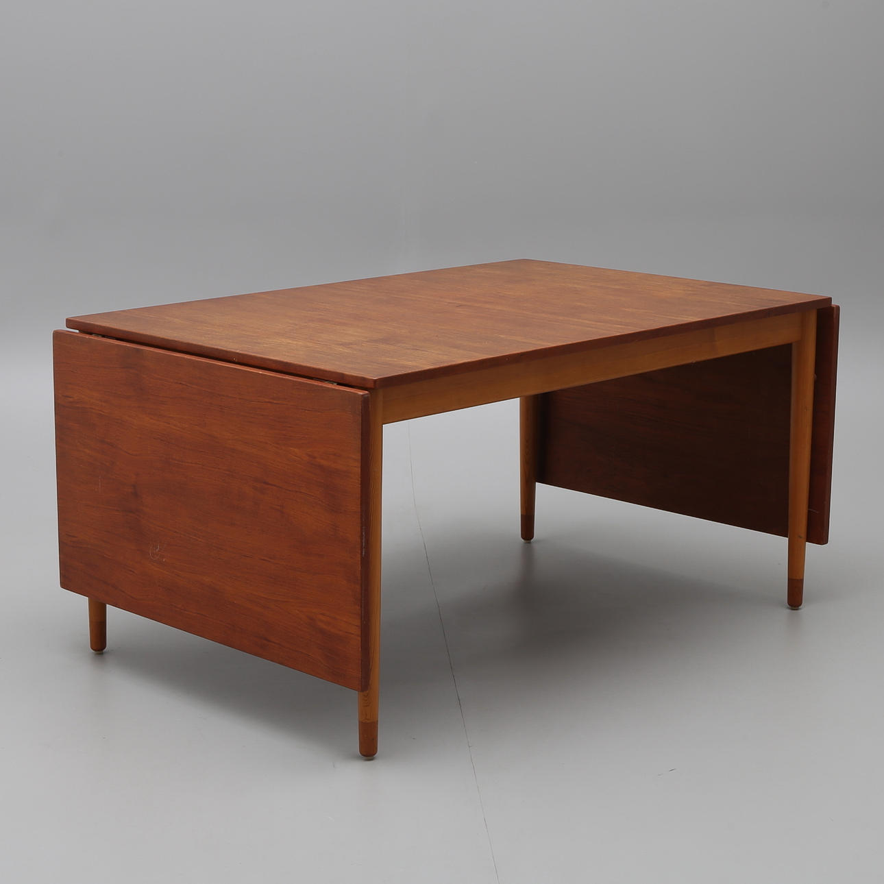 DINING TABLE, teak and pine, "Svensk fur" Karl Andersson & sons.