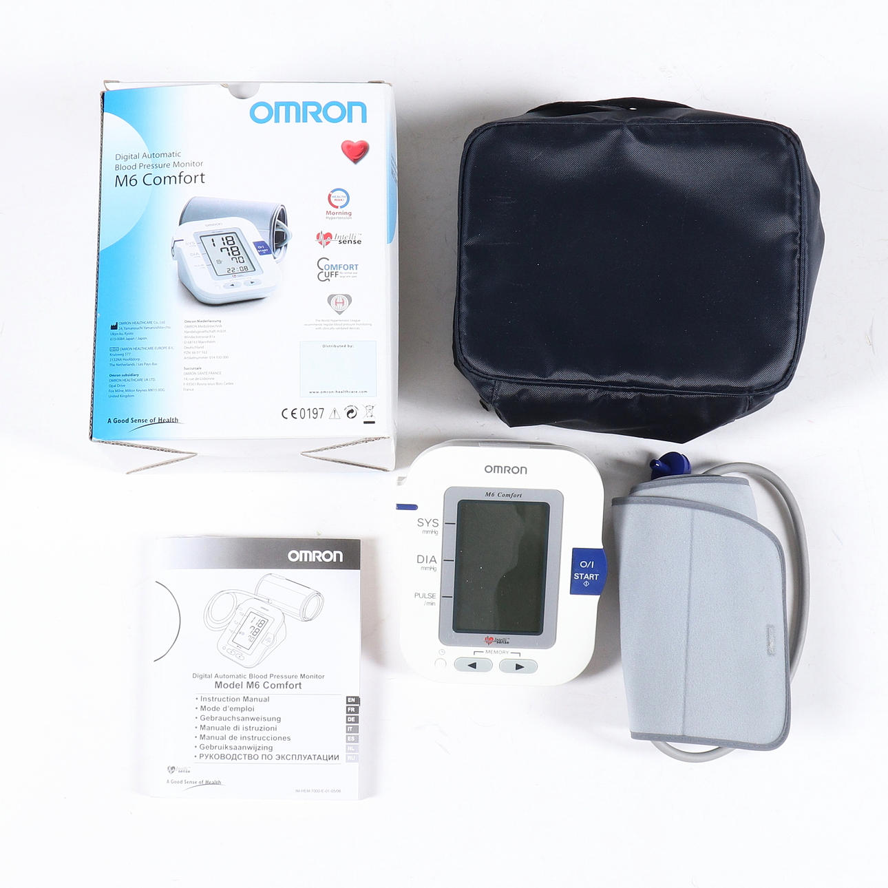 BLODTRYCKSMÄTARE, Omron M6 Comfort.