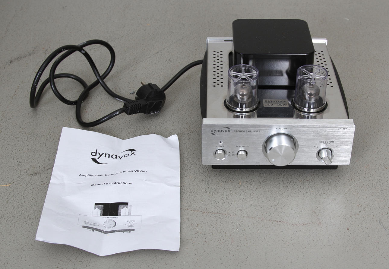 FÖRSTÄRKARE, Dynavox, digi-tube, vacuum tube amplifier.