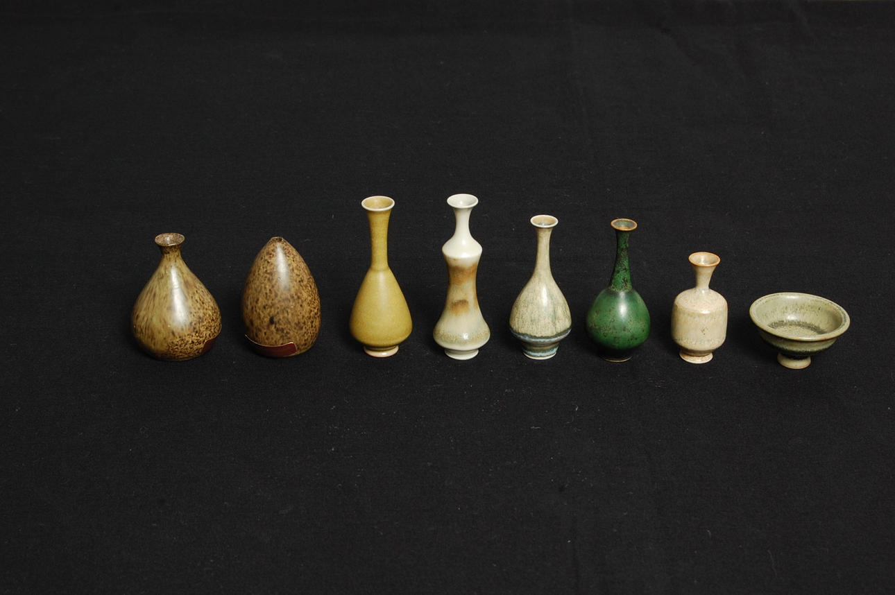 MINIATYRER, 8 delar, Höganäs.