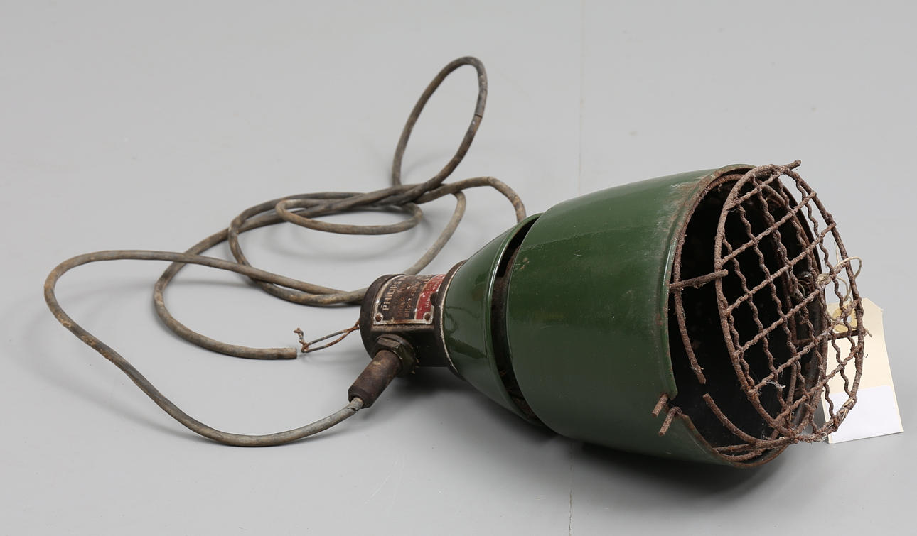 INDUSTRILAMPA, Philips Infraflex, 1900-talets mitt.