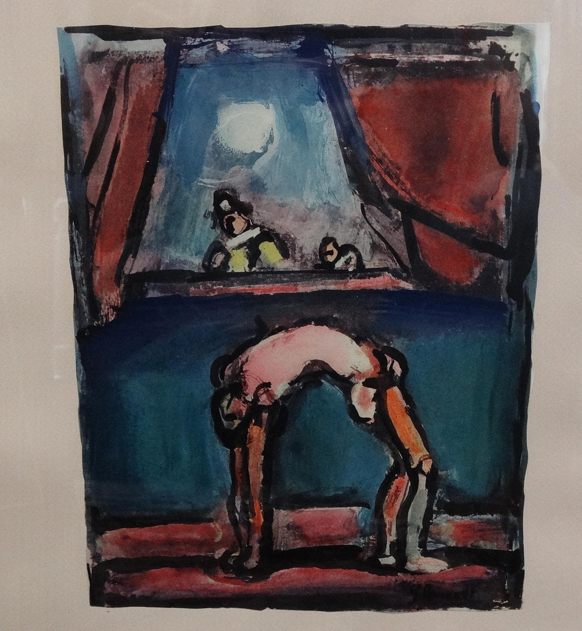 ROUAULT, GEORGES (1871-1958): FÄRGLITOGRAFI.