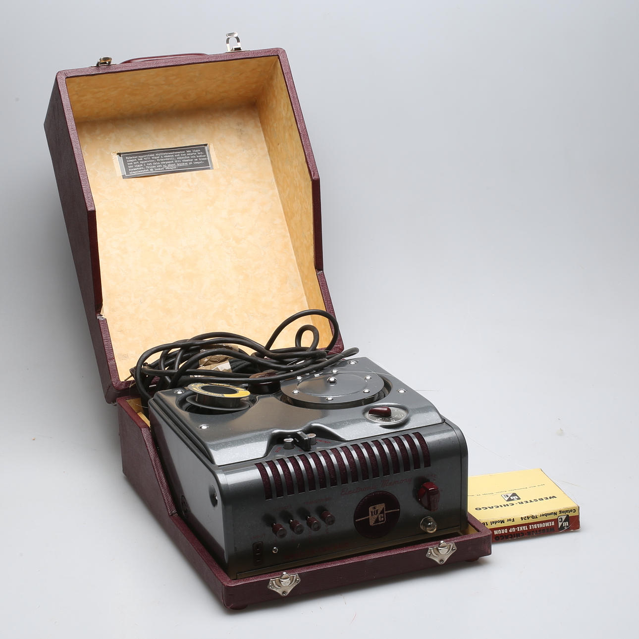 TRÅDSPELARE/MAGNEFON, Webster, Webster-Chicago.