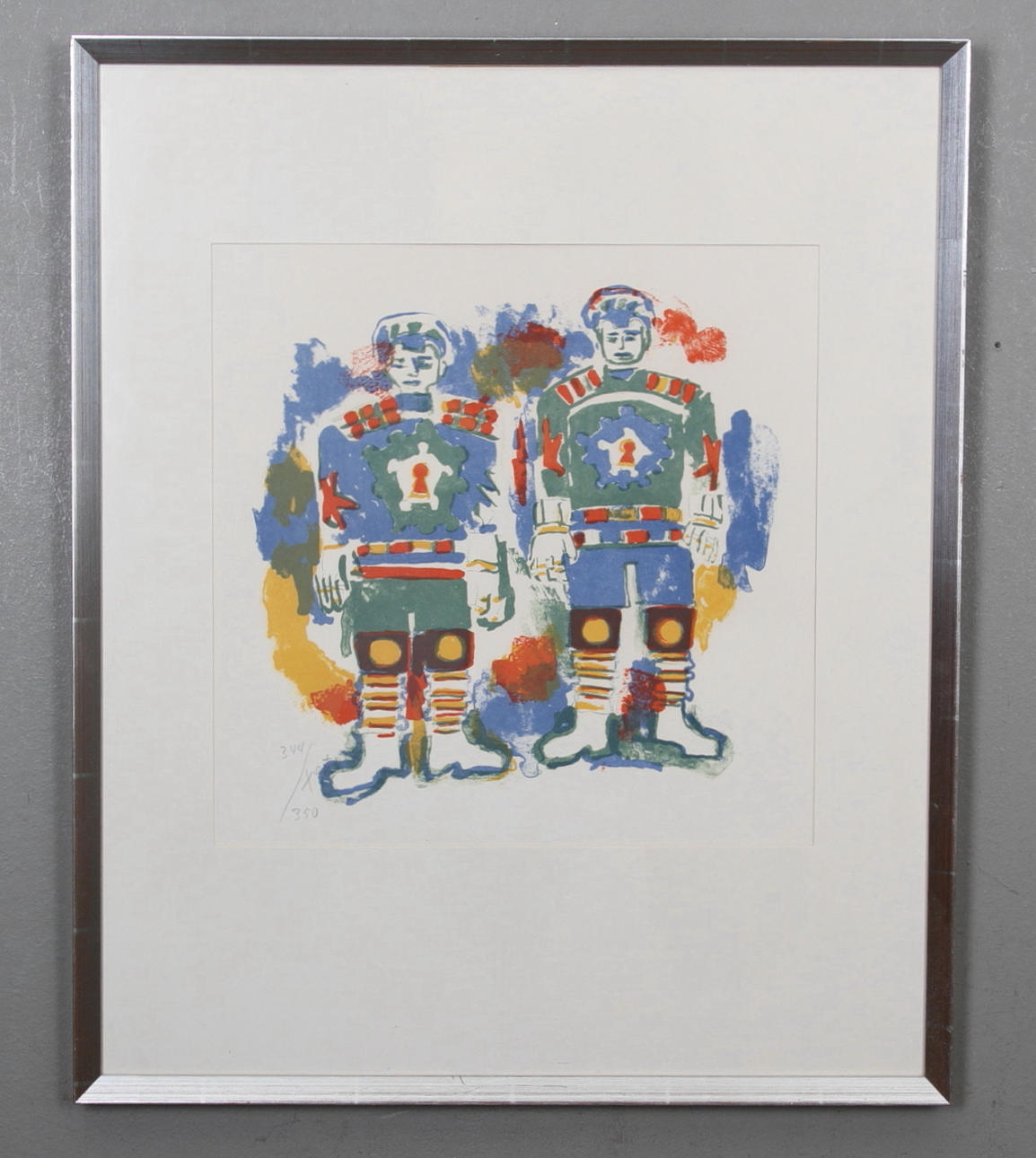 SVEN X:ET ERIXSSON. litografi, Signerad och numrerad 344/350.