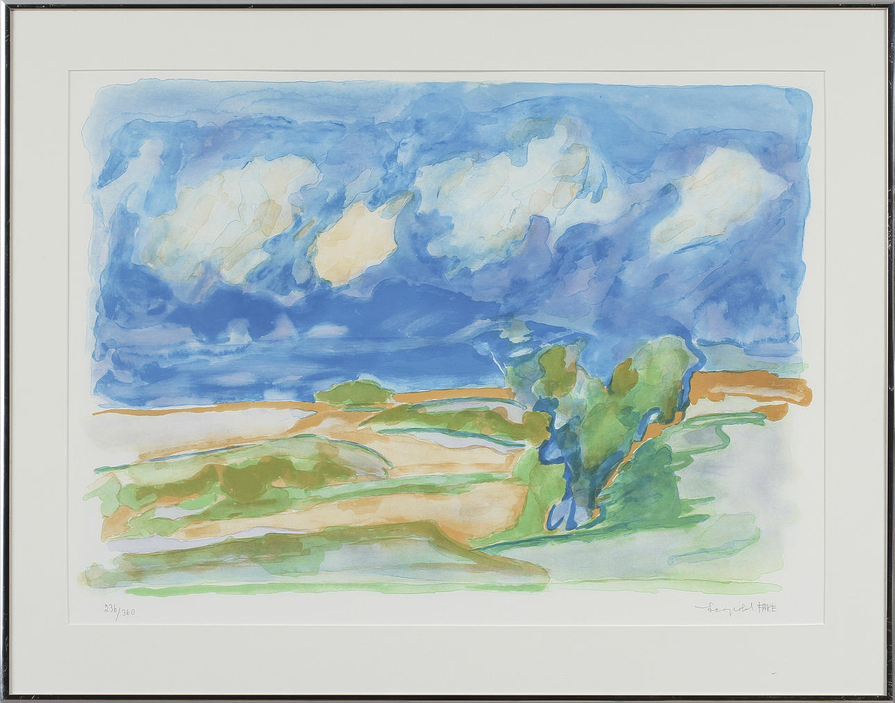 LEUPOLD FARE, litografier 3 st, sign o numr.