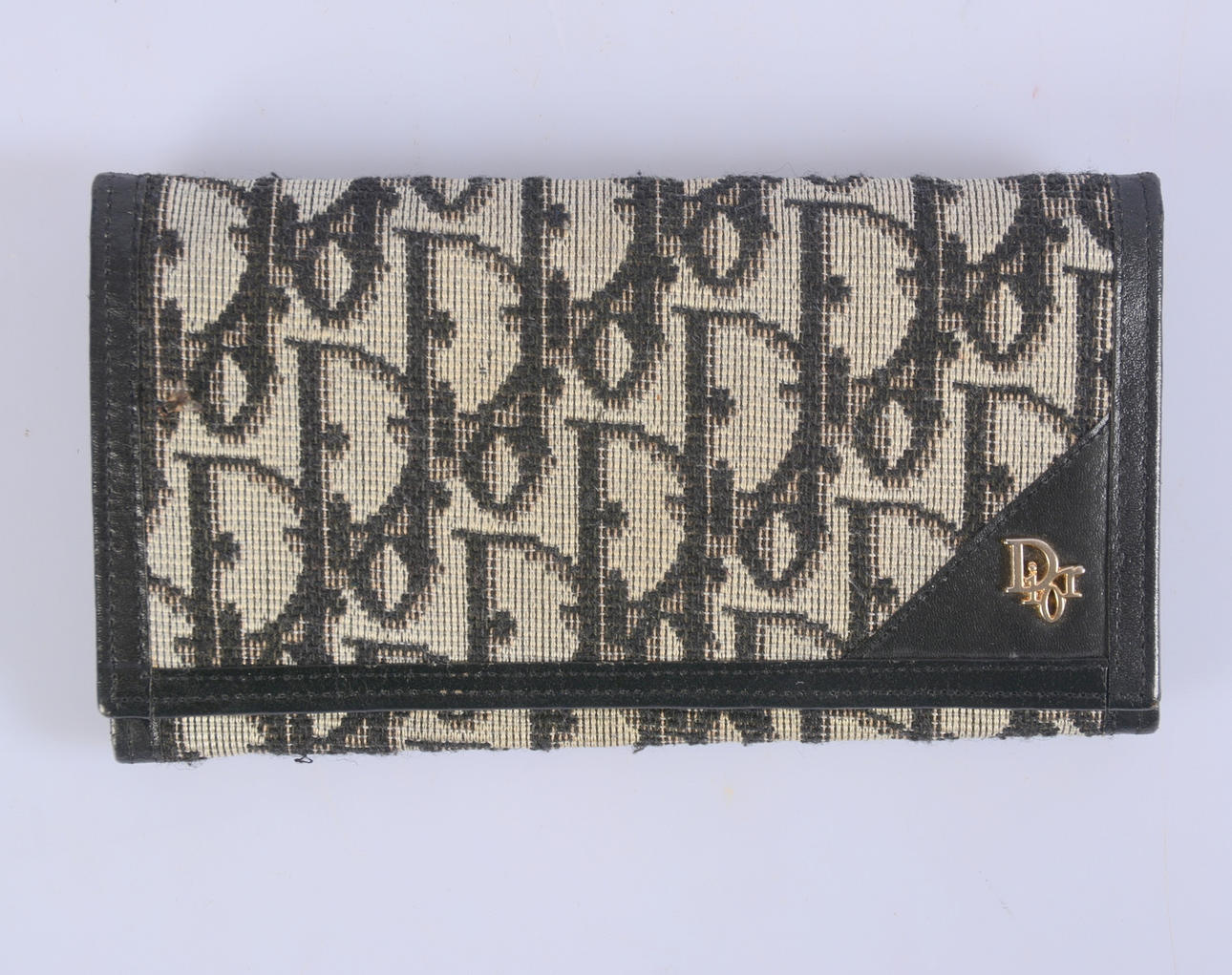 CARTERA, Christian Dior, piel, textil.