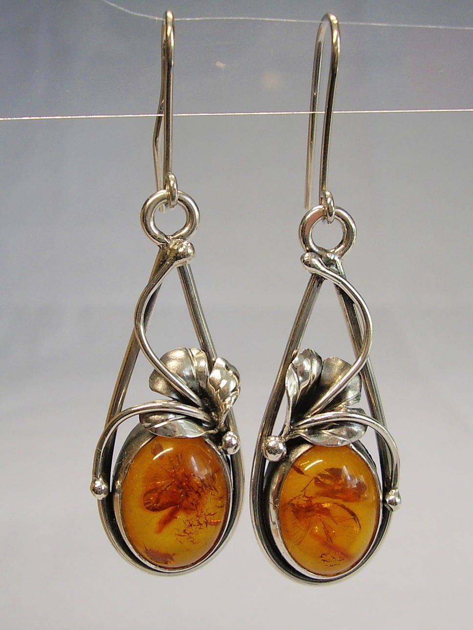 RAV ØRERINGE SØLV 800.