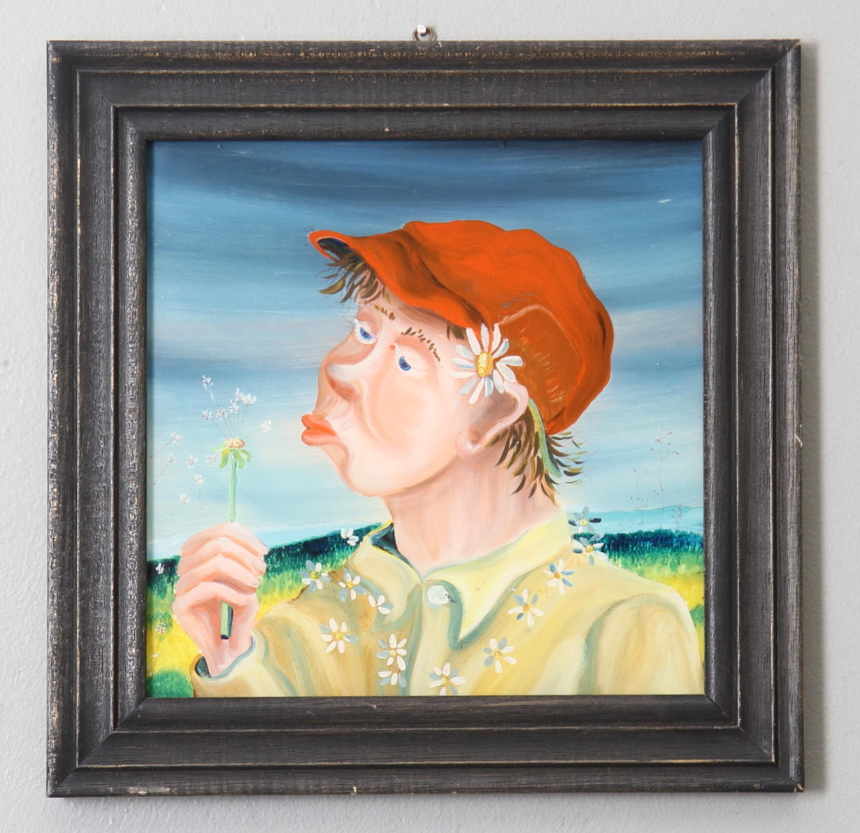 GLASMÅLNINGAR, 6 st, 1900-tal.