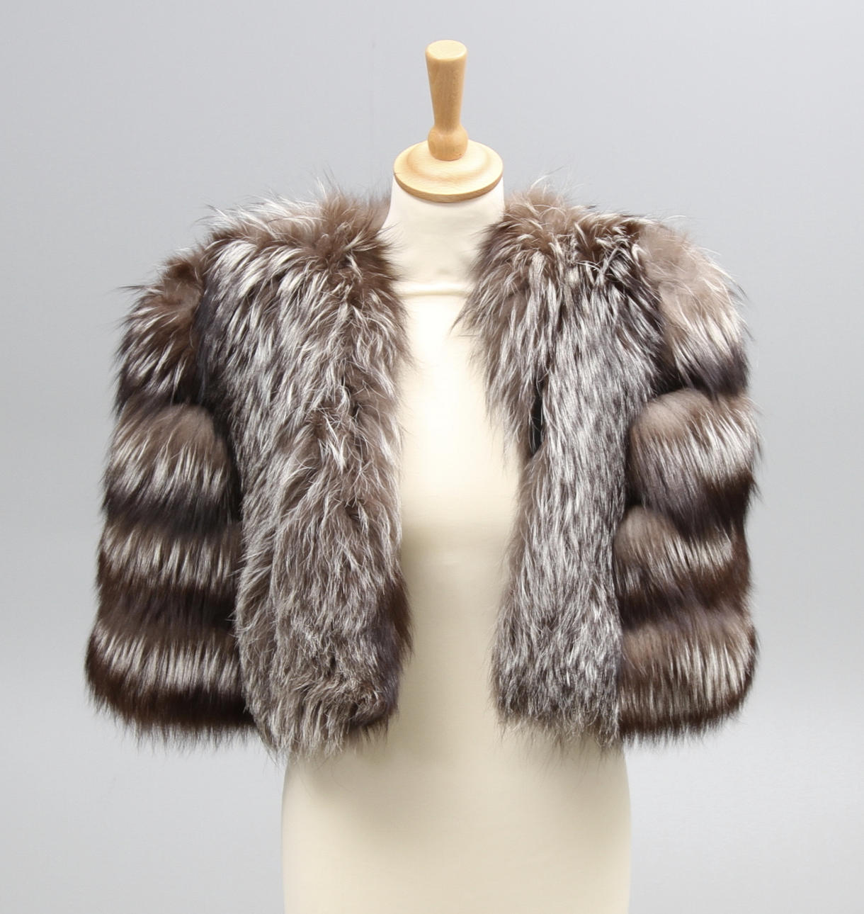 STOLA, päls, silverräv.