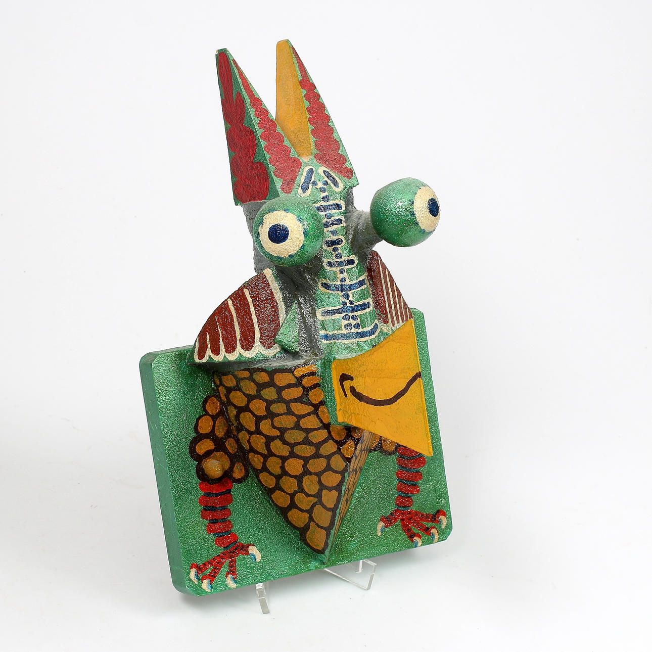 JOHAN MAURITZSON. Skulptur, trä, monogramsignerad.