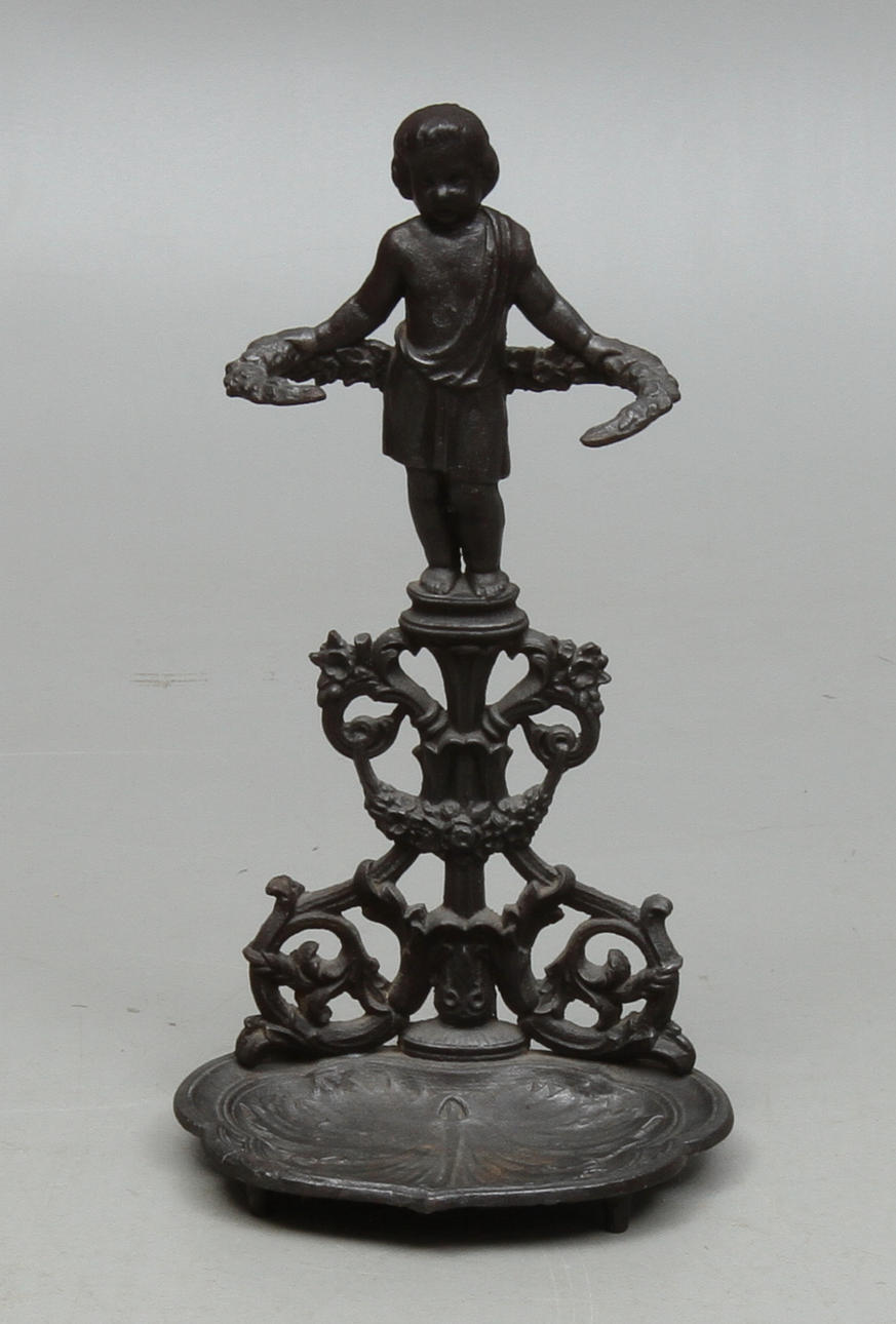 PARAPLYSTÄLL, gjutjärn, DW Flobeck Eriksberg.