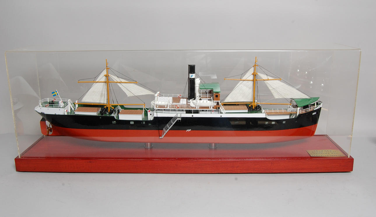 REDERIMODELL, av, Rederi AB Rex, Ångfartyg SS Nord.