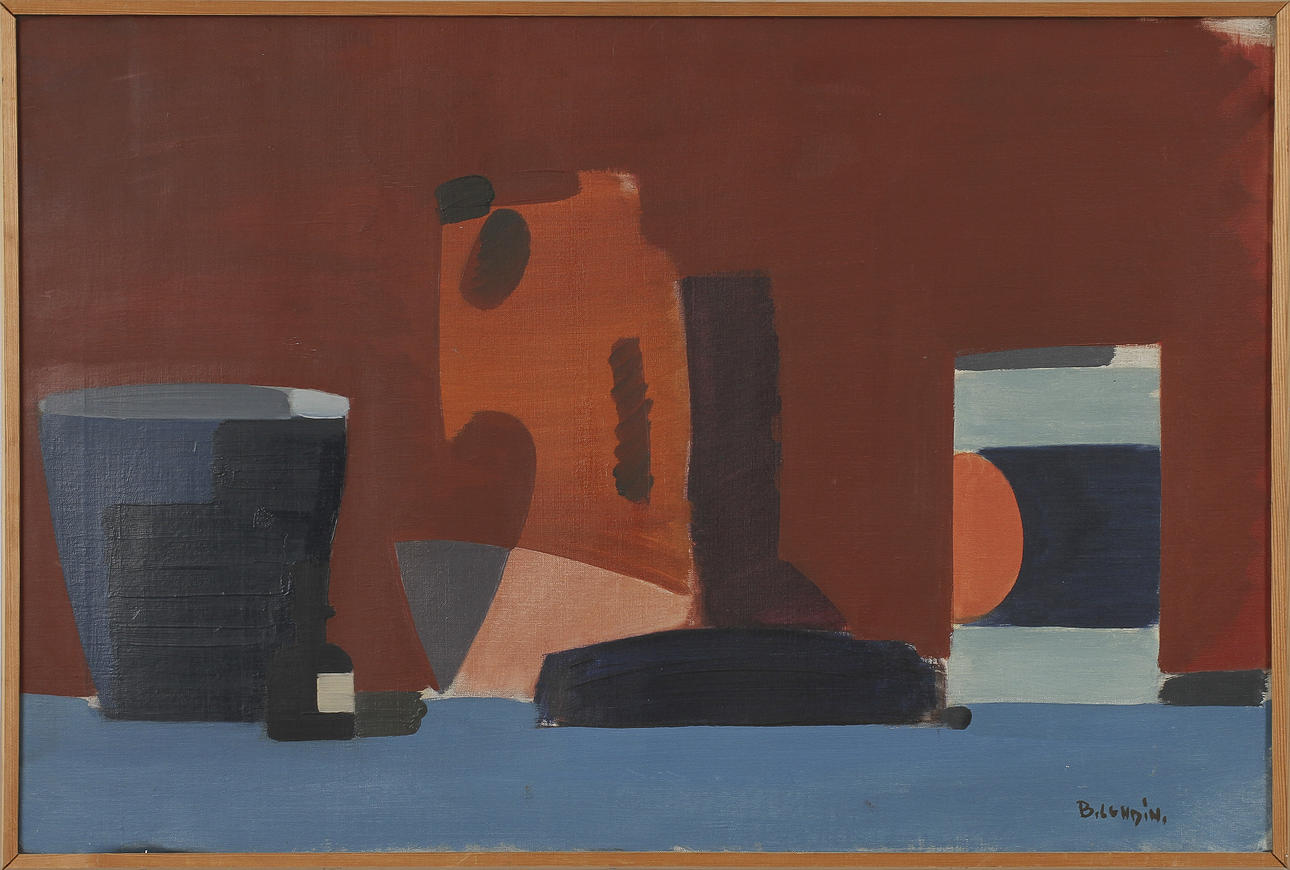 BENGT LUNDIN, olja på duk, sign.