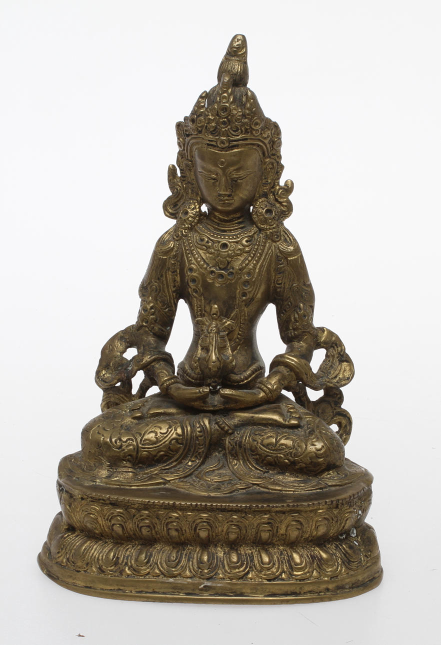 BUDDHA, brons, orientalisk.