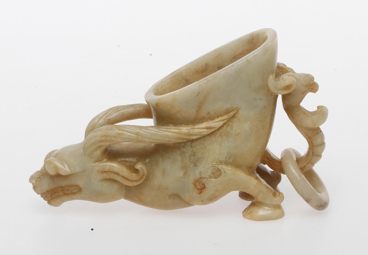 VINOFFERSKÅL, stenarbet, Kina.