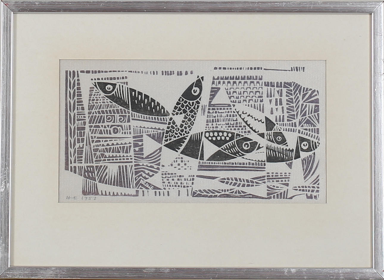 PARTI TAVLOR (7). Diverse motiv. Olika tekniker. Signerade.