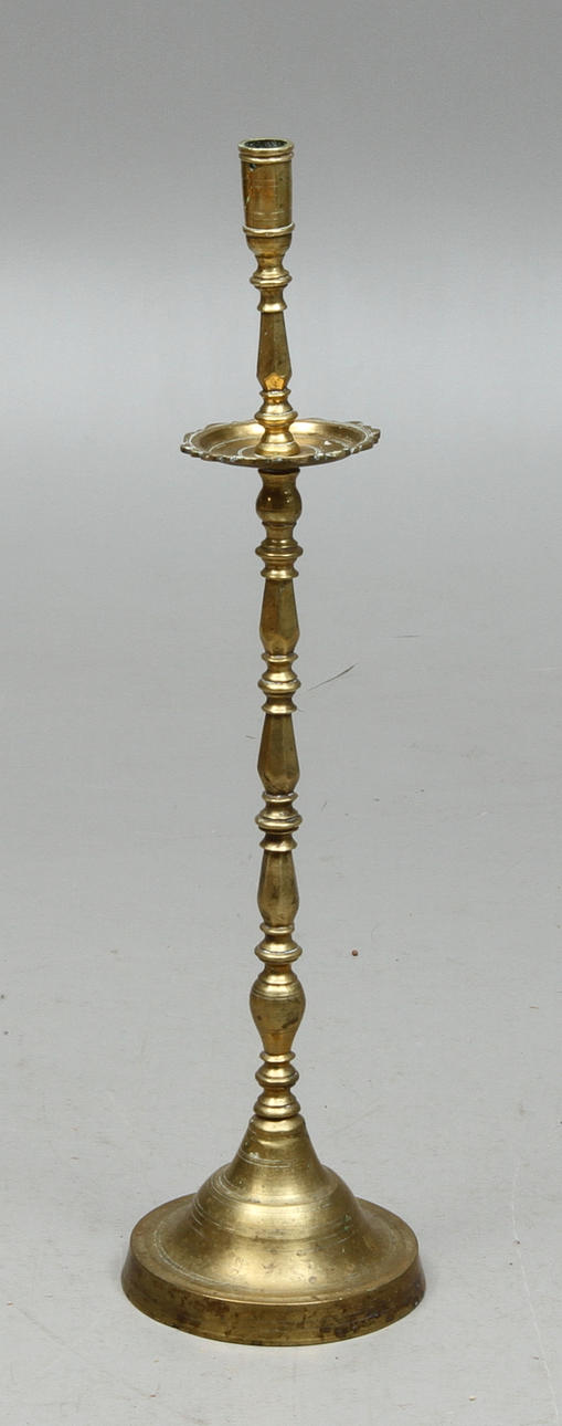 GOLVLJUSSTAKE, mässing, barockstil.