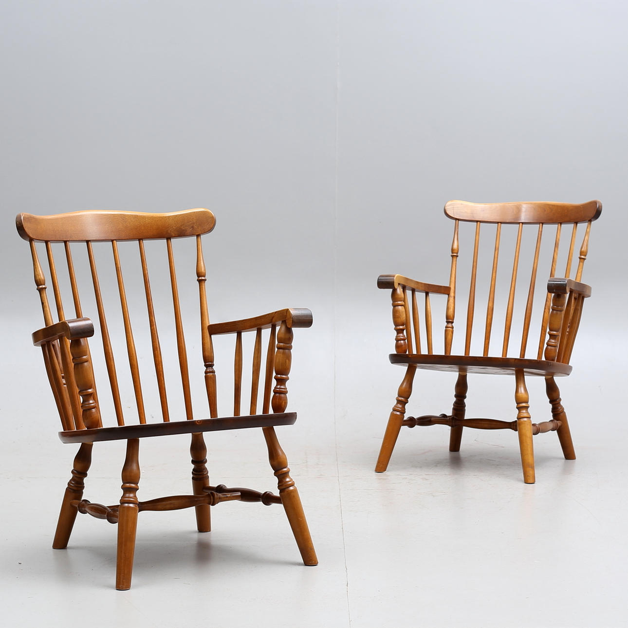 FRAME CHAIRS, a pair, Nesto, Nässjö Stolfabrik.