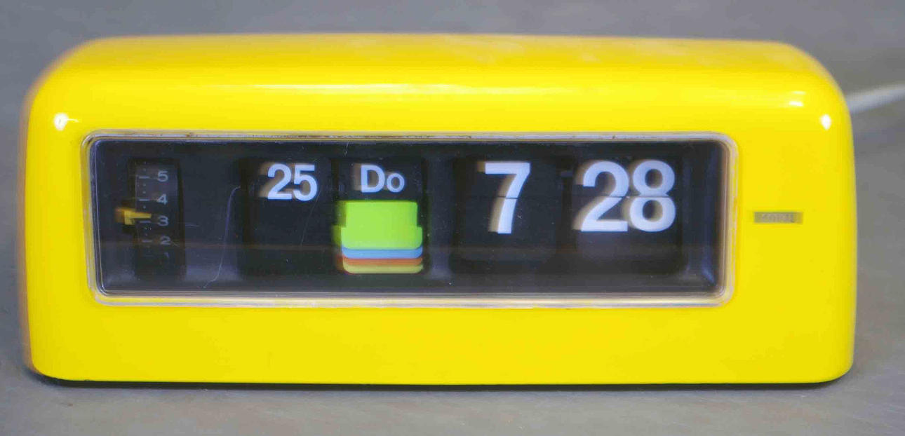 KLOCKA, 707 flip clock, Copal, Japan.