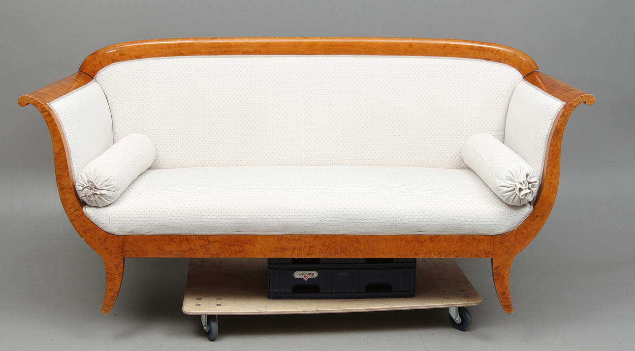 SOFFA, biedermeier-stil, 1900-tal.
