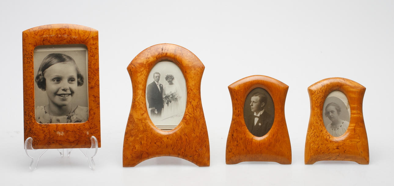 FOTORAMAR, 4 st, tidigt 1900-tal.