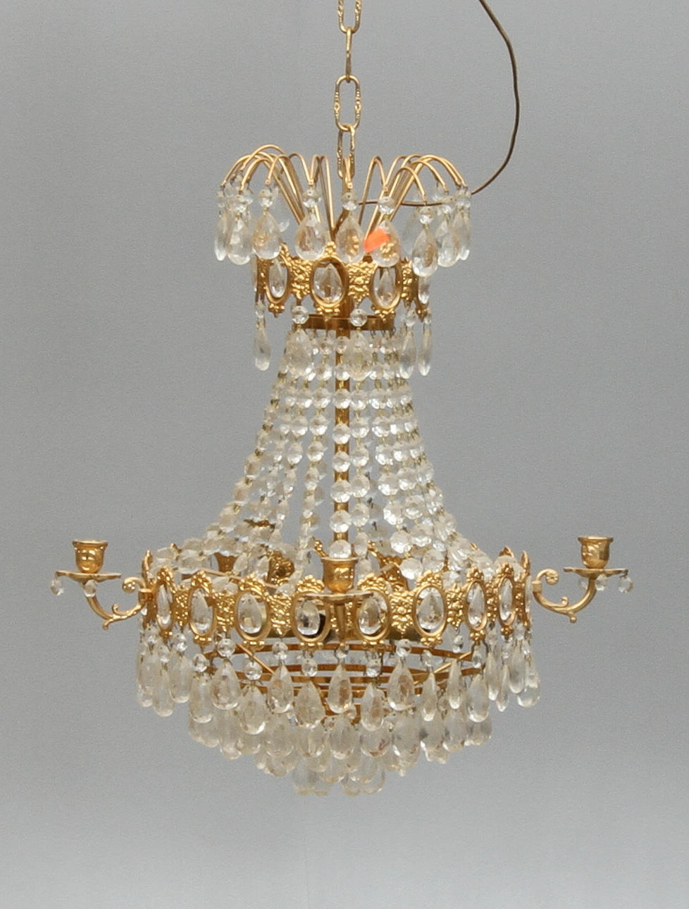 LJUSKRONA, för 4 st ljus, 19/2000-tal.