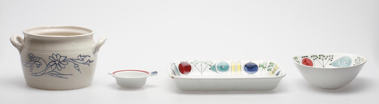 PORLINSPARTI, 4 delar, Rörstrand.