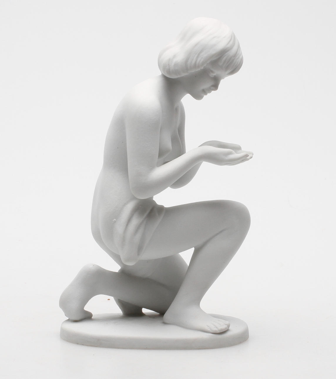 FIGURIN, parian, Wallendorf, 1900-tal.