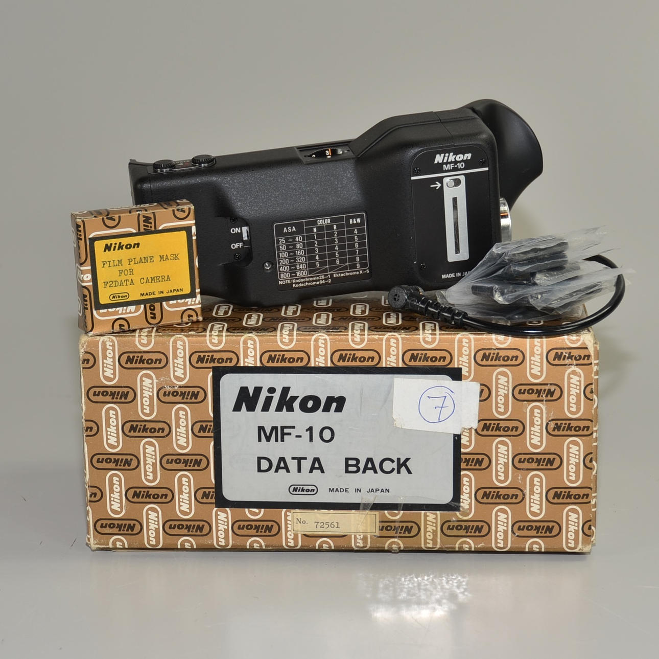NIKON MF-10 Data Back.