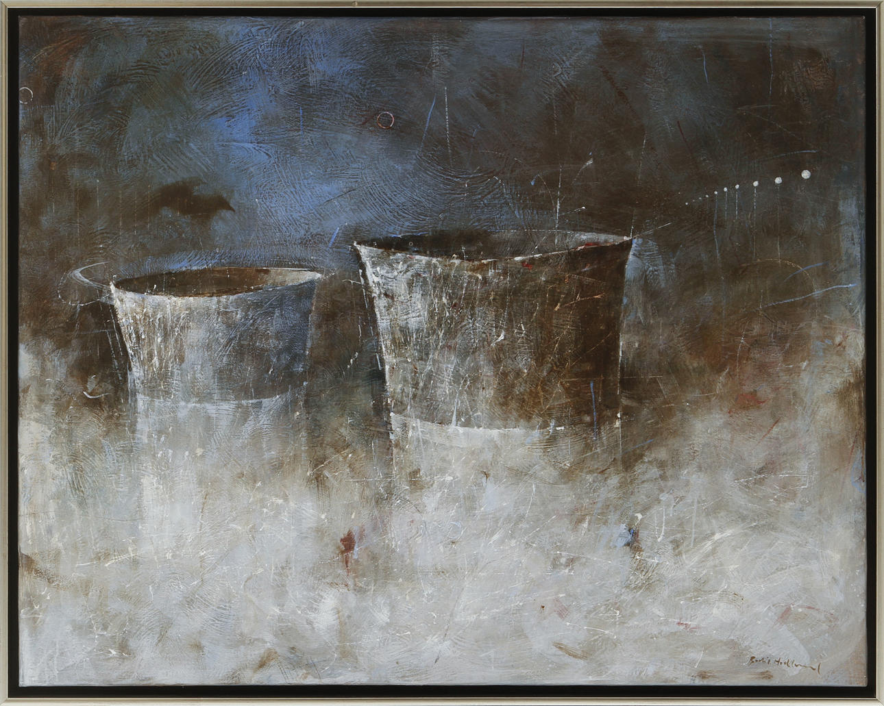 BODIL HEDLUND. Oil on canvas, signed.