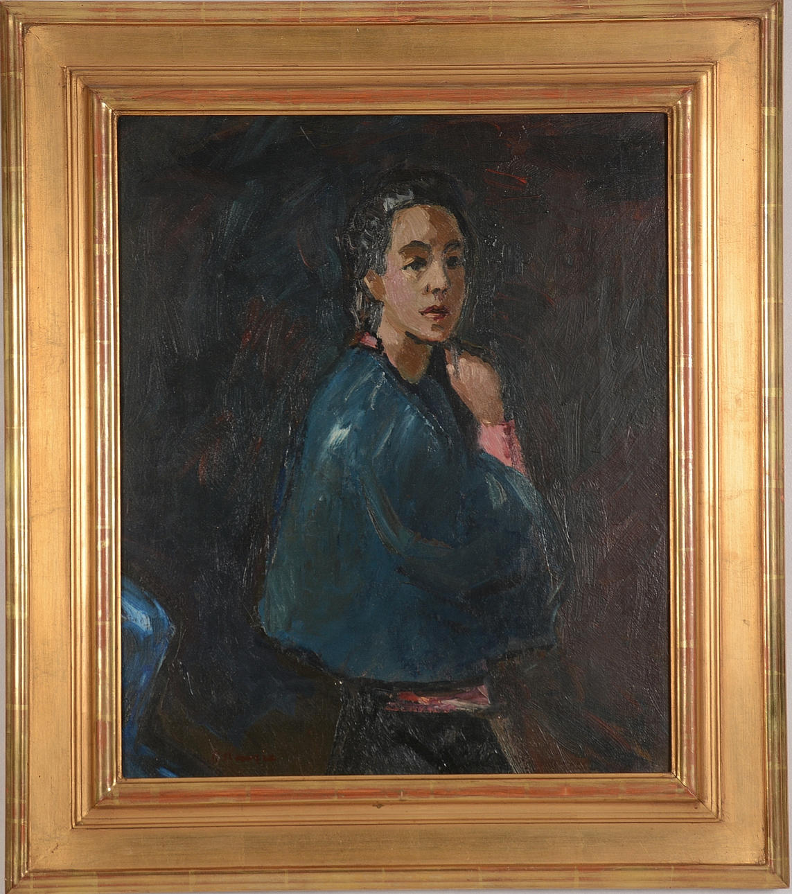 ROLAND KEMPE. oil on canvas.