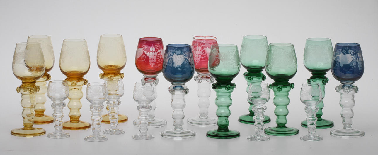 REMMARE, 18 st, glas, Gullaskruf, 1900-tal.