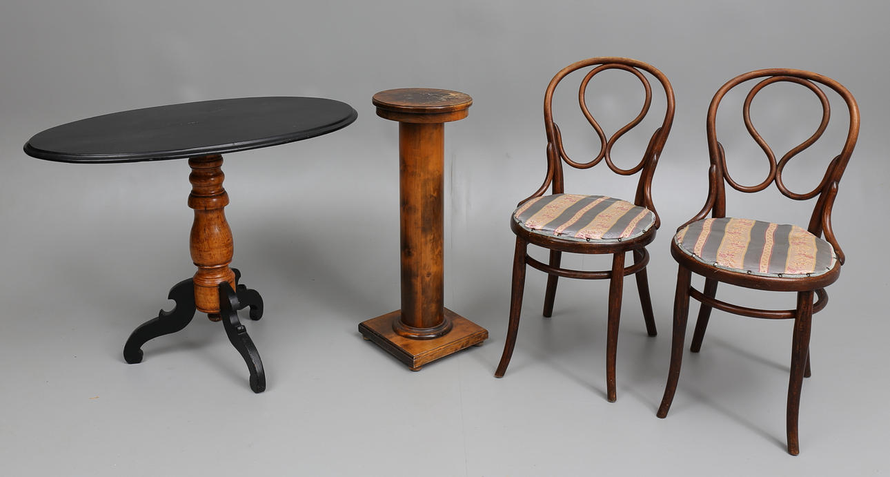 PARTI MÖBLER, 4 delar.